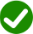✓